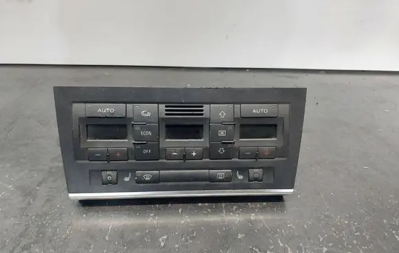 Audi A4 S4 B6 8E 8H Climate control/heater control trim 8E0820043A