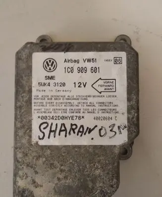 Volkswagen Sharan Airbag control unit/module 1C0909601