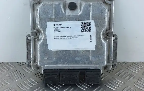 Citroen C8 Engine control unit/module 0281011334 9640938180