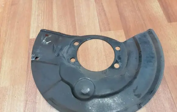Renault Espace V (RFC) Front brake disc dust cover plate 411509549R