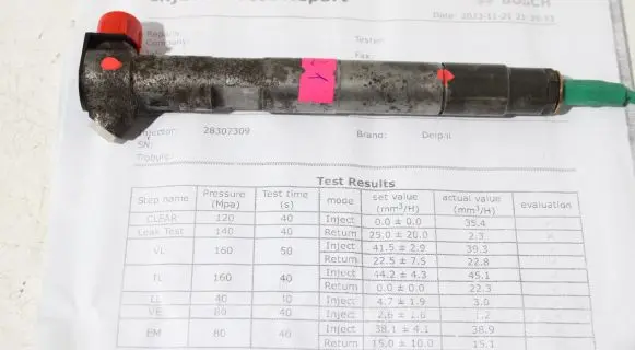 Mercedes-Benz Sprinter W906 Fuel injector 28307309