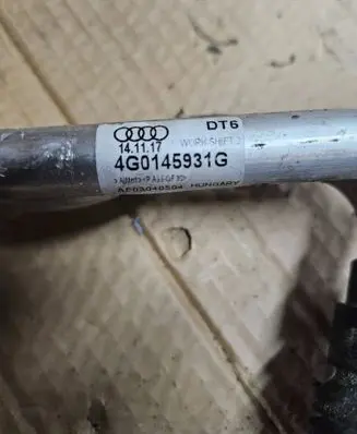 Audi A4 S4 B8 8K Engine coolant pipe/hose 4G0145931G 4g0145910b 4g0145909b