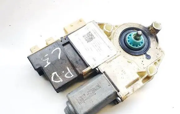 Citroen C5 Front door window regulator motor 9681597580 964872100
