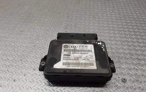 Audi A6 S6 C6 4F Hand brake control module 4F0907801 5WK32443