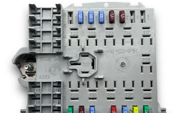 Fiat Ducato Fuse box set 1398640080