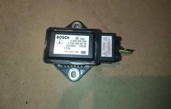 Mercedes-Benz A W168 ESP acceleration yaw rate sensor 0265005246 0023820 A0025426618