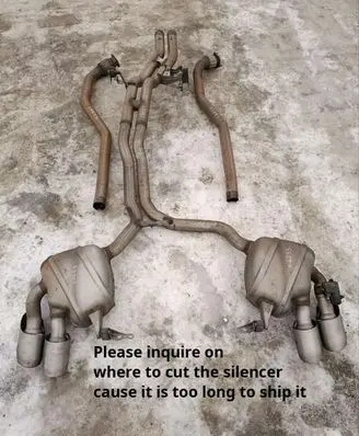 Porsche Macan (95B) Muffler/silencer 95B253611M