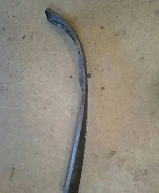 Opel Zafira A Front bumper lip 90580638