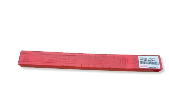Toyota bZ4X Emergency warning sign PW02200068