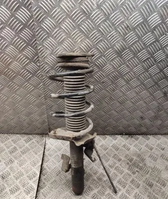 Front shock absorber with coil spring