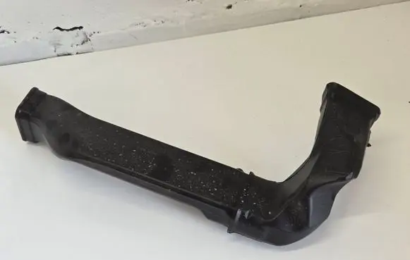 Cabin air duct channel