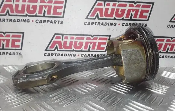 Piston with connecting rod