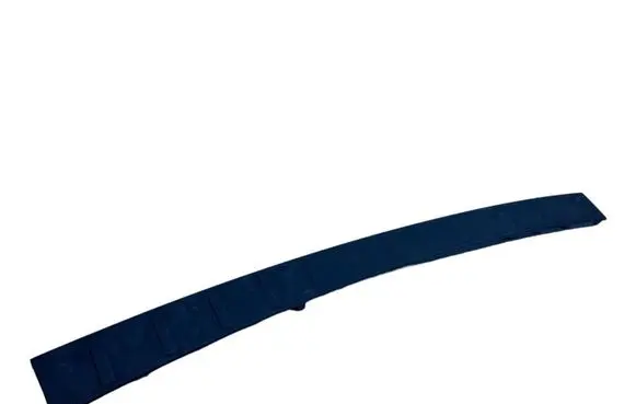 Rear bumper trim bar molding