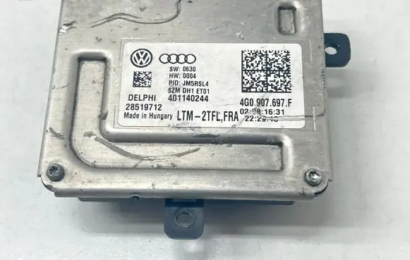 Volkswagen PASSAT B8 Xenon control unit/module 4G0907697F 28519712 401140244