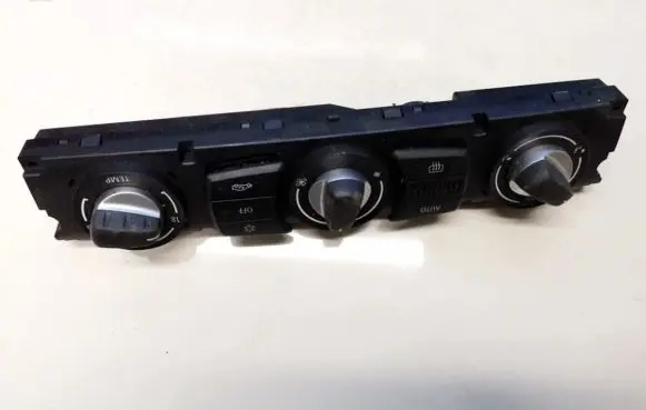 BMW 5 E60 E61 Climate control unit 6411917771201 64119177712-01