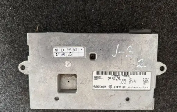 Audi Q7 4L MMI control unit 4E0035729 4F0910729Q