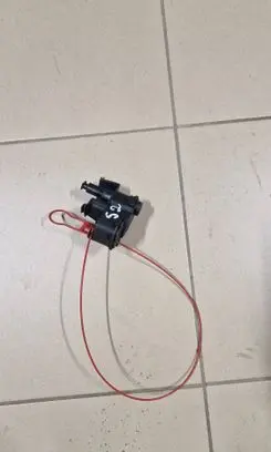 Fuel tank cap lock motor