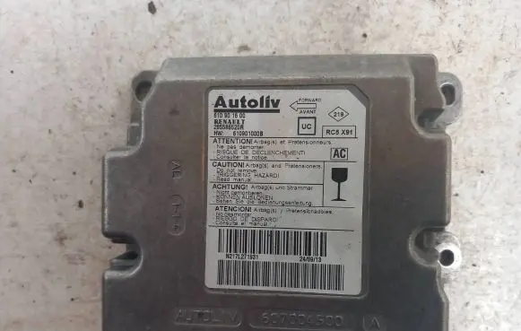 Renault Laguna III Airbag control unit/module 285586520R 607004500 610901600