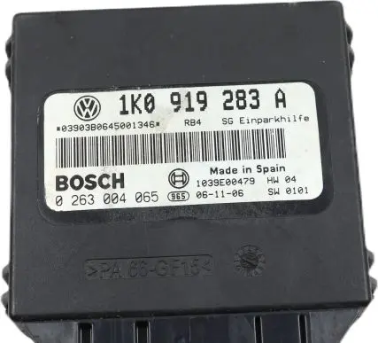 Volkswagen Touran I Parking PDC control unit/module 1K0919283A