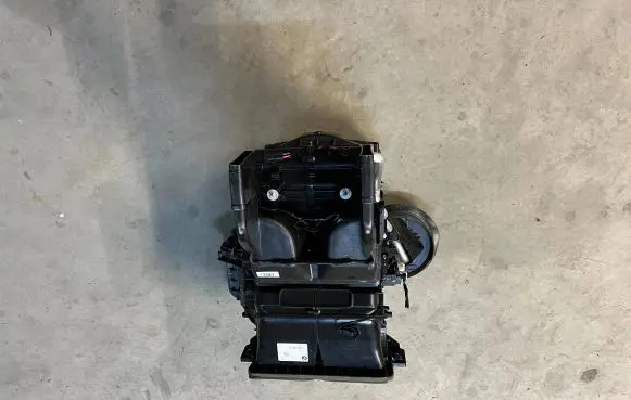 Interior heater climate box assembly