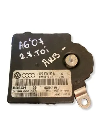 Audi A6 S6 C6 4F Power management control unit 4F0915181A 4F0910181E 0199000013