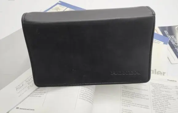 Honda Accord Owners service history hand book 