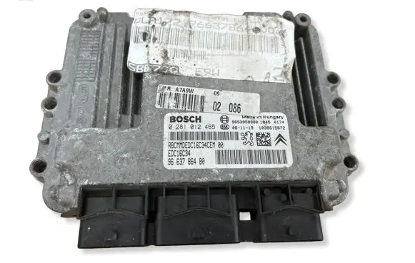 Peugeot 207 Engine control unit/module 0281012465 9663786480 9653958980