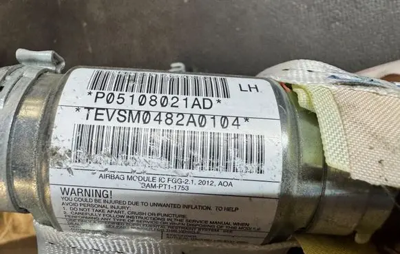 Jeep Grand Cherokee Roof airbag P05108021AD BAMPT11753 TEVQSM0482A0104
