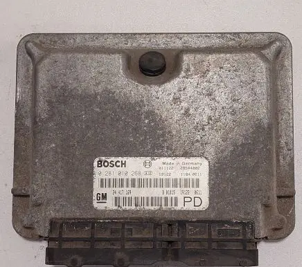 Opel Zafira A Engine control unit/module 24417169 0281010268 28SA4802