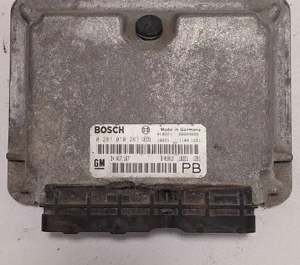 Opel Zafira A Engine control unit/module 24417167 28SA9999 0281010267