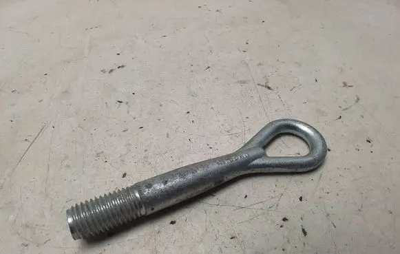 Towing hook eye