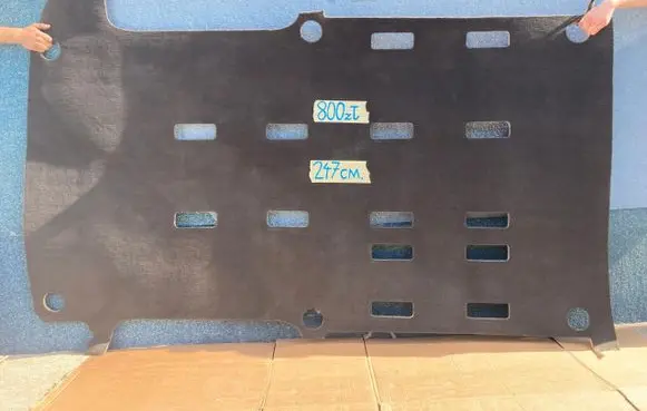 Volkswagen Transporter - Caravelle T5 Rear floor carpet liner 
