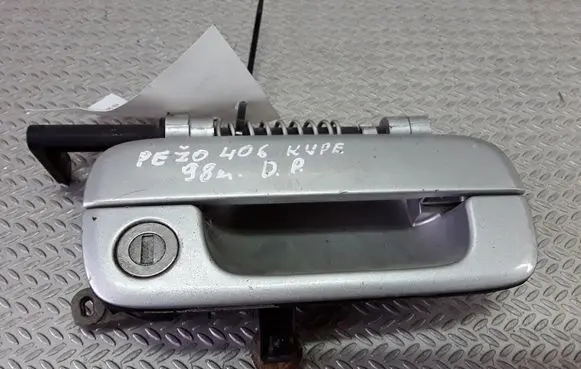 Peugeot 406 Front door exterior handle 9621858777