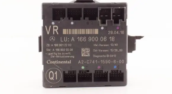 Mercedes-Benz GL X166 Door control unit/module A1669000618 A1669012203 A1669025508