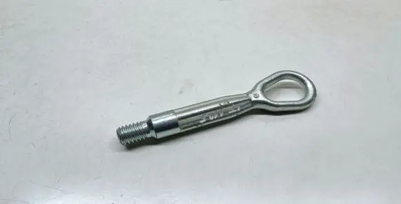 Towing hook eye