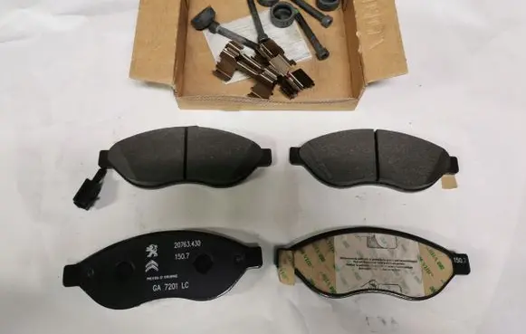 Fiat Ducato Brake pads (rear) 1623842380