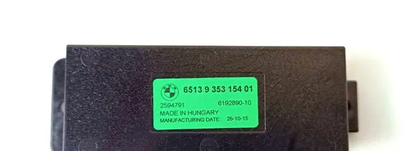 BMW 7 G11 G12 Other control units/modules 9353154 65139353154