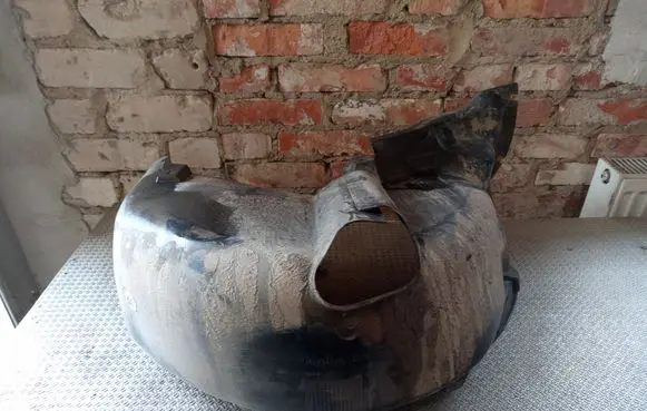 Seat Ibiza III (6L) Rear arch fender liner splash guards 6L6810969C