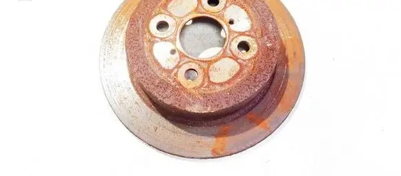 Toyota Corolla Verso E121 Rear brake disc neventiliuojamas