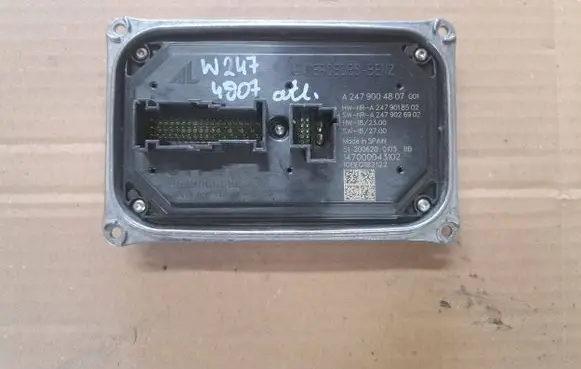 Mercedes-Benz B W247 Xenon control unit/module A2479004807