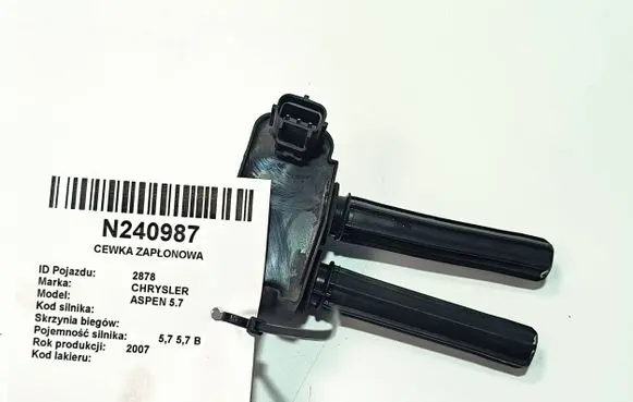 Chrysler Aspen High voltage ignition coil A07109SW