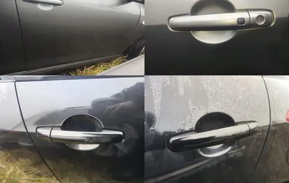 Suzuki Swift II Front door exterior handle 