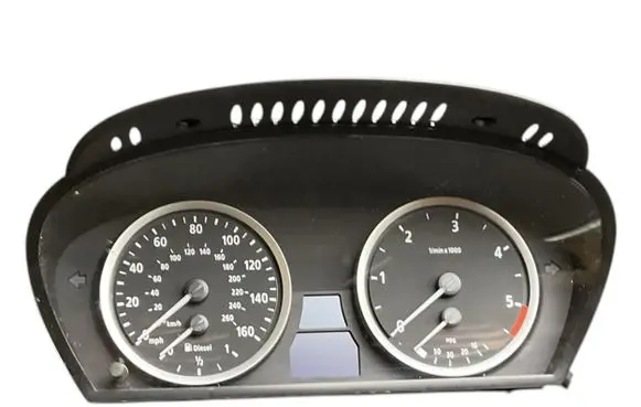 BMW 5 E60 E61 Speedometer (instrument cluster) 110080213 A2C53103634 213889007406