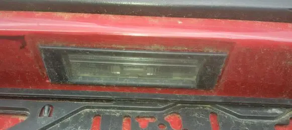Alfa Romeo 147 Number plate light
