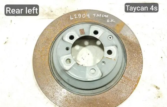 Porsche Taycan 9J1 Rear brake disc 9Y0615601B