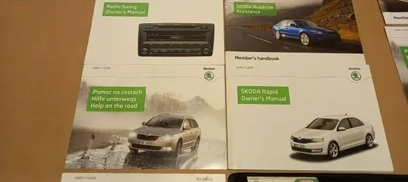 Skoda Rapid (NH) Owners service history hand book