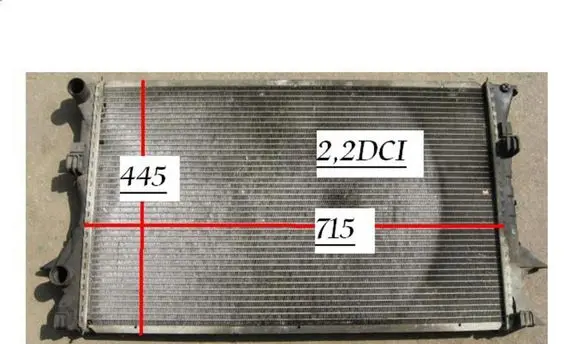 Renault Laguna II Coolant radiator 8200292771 15072020 8200008764B