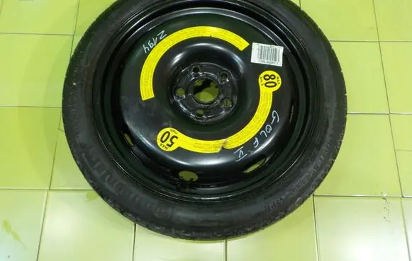 Volkswagen Golf V R18 spare wheel 5X112