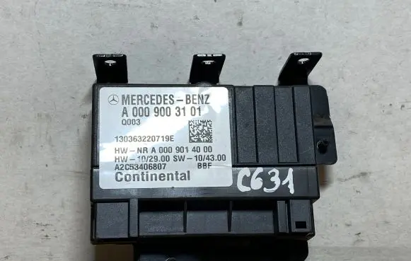Mercedes-Benz E W212 Other devices C631 A0009003101