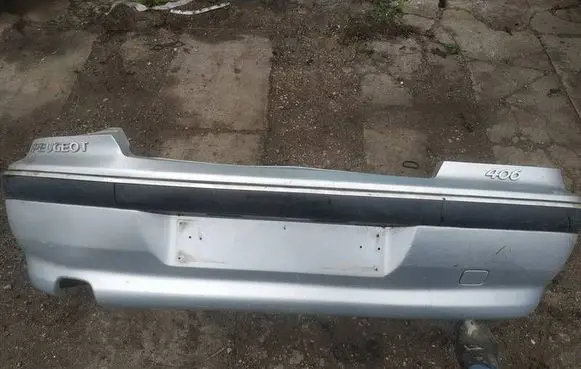 Peugeot 406 Rear bumper pilkas